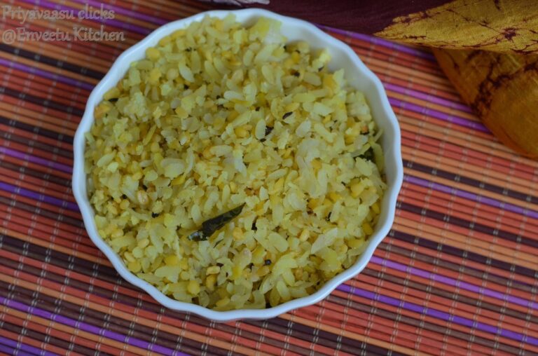 Poha Moongdal- Breakfast Recipe under 15 minutes