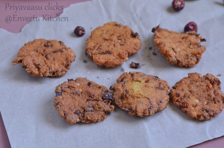 Cabbage Vadai - Evening Snack, Festival Recipe