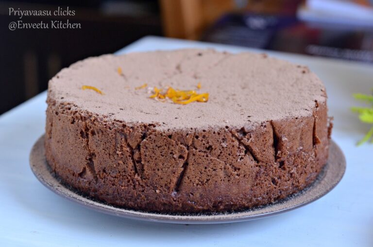 Eggless Chocolate Orange Cake