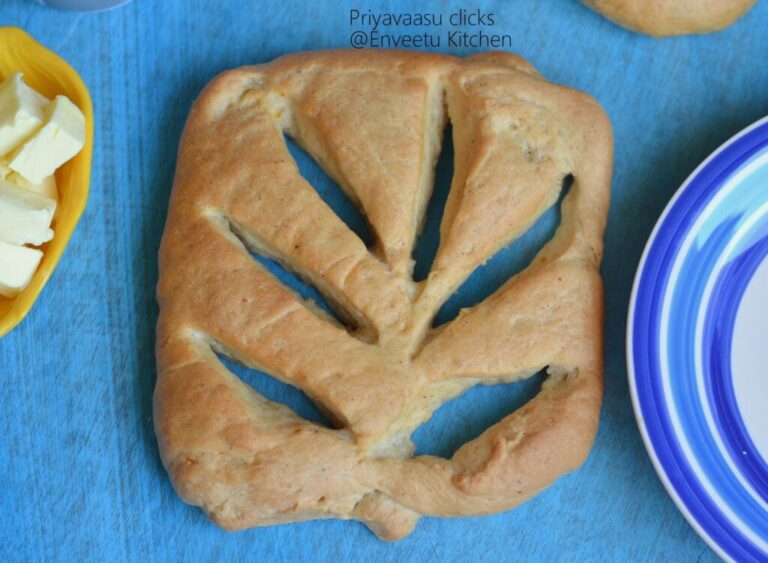 Fougasse - Sweet bread with Orange-blossom water and Orange zest