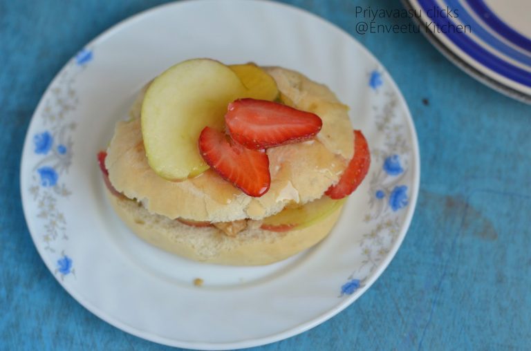 Fruit & Nut Sandwich using Marraquetta bread