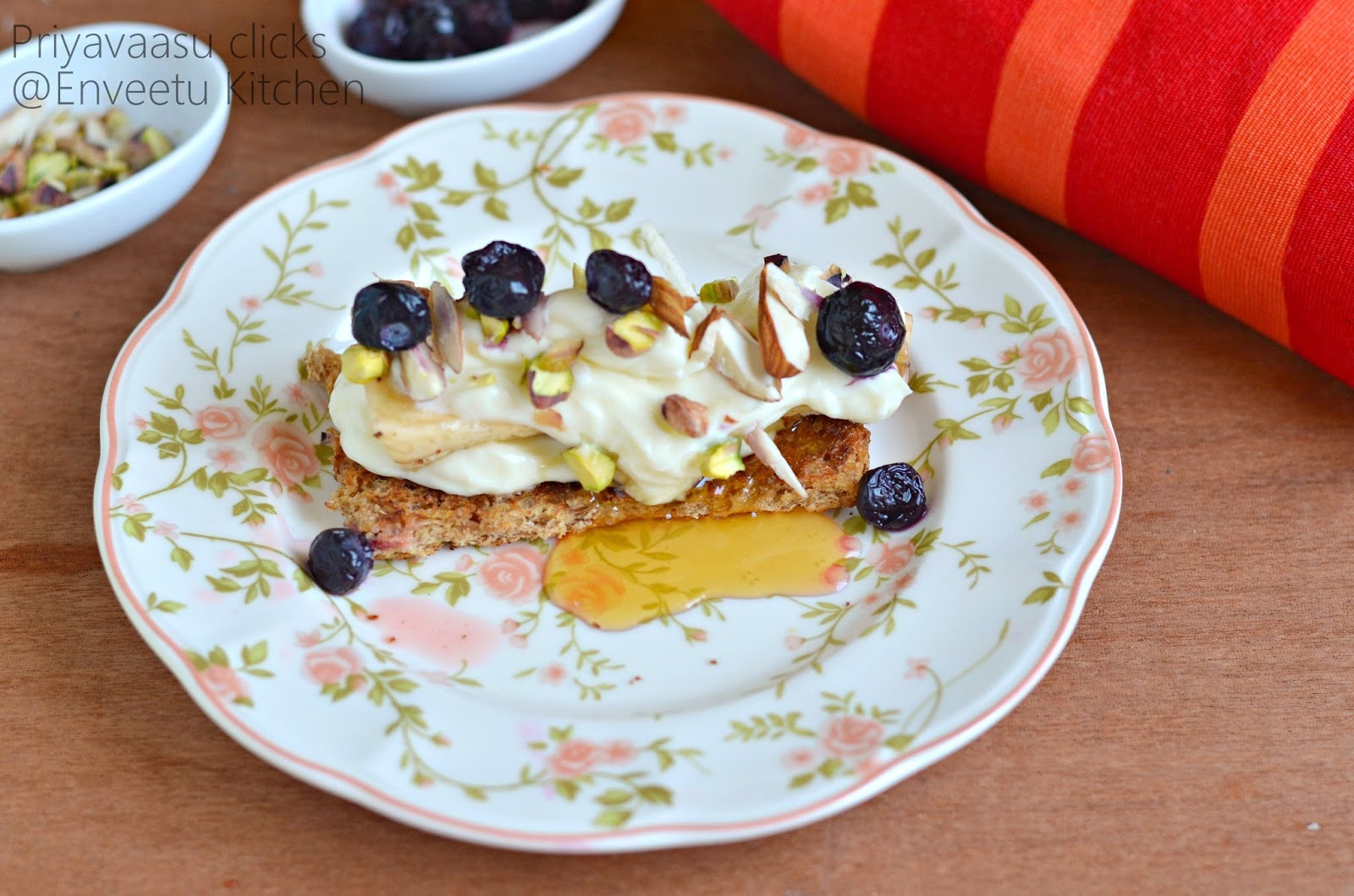 Quick and easy banana cream cheese dessert