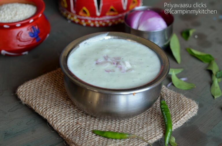 Varagu Arisi Neeraagaram/Varagu Arisi More Kanji/Kodo Millet Overnight Porridge - Morning Breakfast