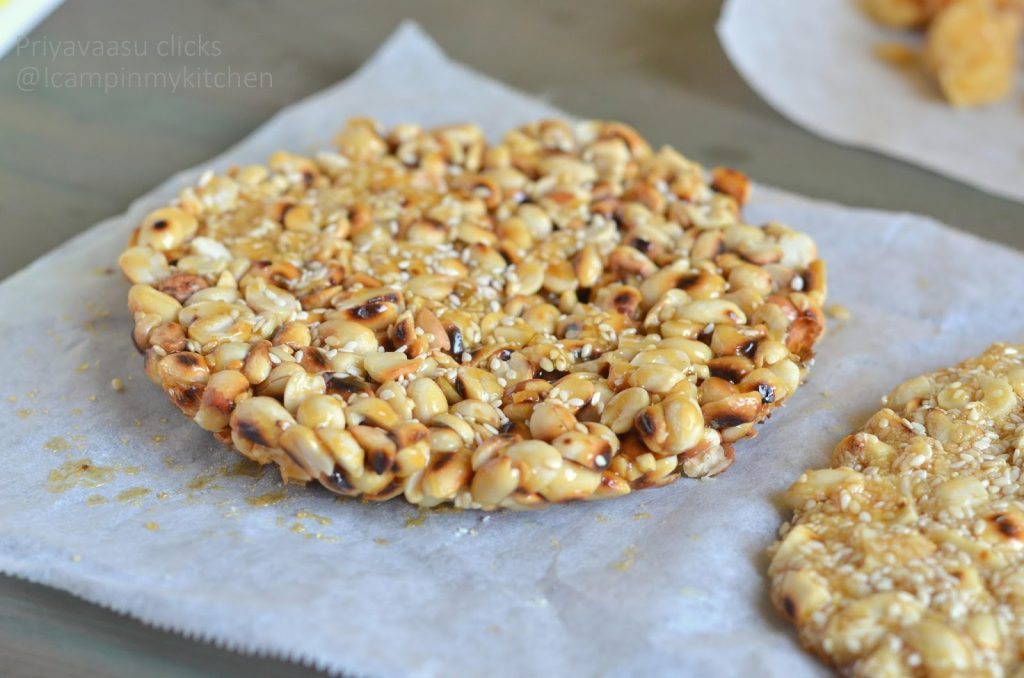 Peanut chikki