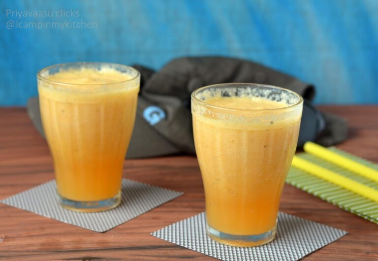 Cantaloupe, Pineapple & Ginger Juice