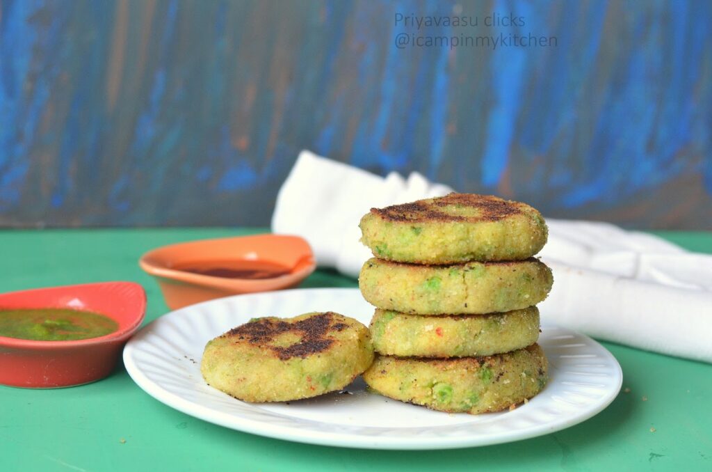 Potato & Peas Tikki