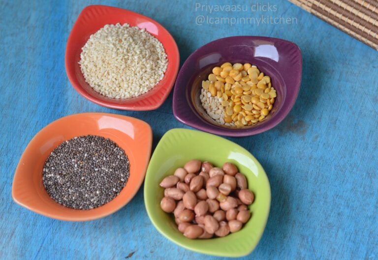 Mixed Lentils and Chia Seeds Powder - Rice Mix Powder
