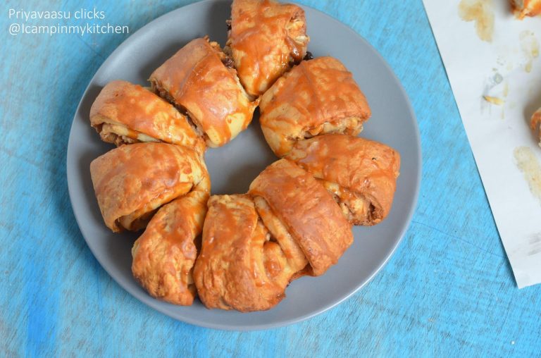 Eggless Vetekrans - Swedish Tea Ring/Swedish Coffee Cake - Fire up your Oven, Day 2