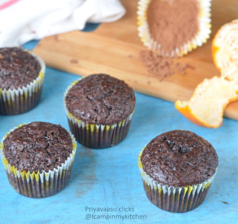 Vegan Chocolate Orange Muffins -  Fire Up Your Oven, Day 24