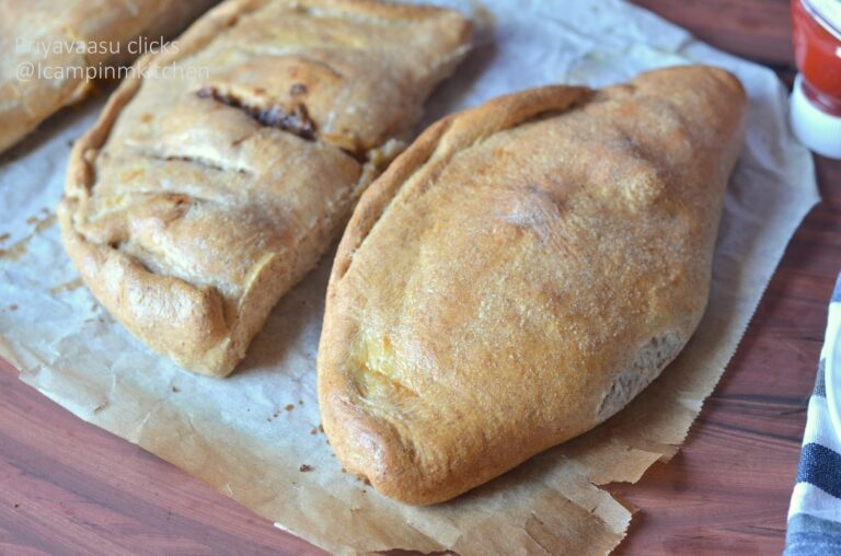 Whole Wheat & Spelt flour Calzone - Fire Up Your Oven, Day 17