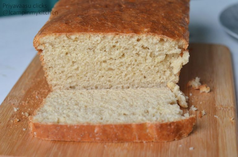 English Muffin toasting Bread  - No Knead Bread