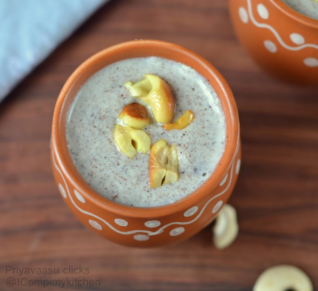 Ragi porridge