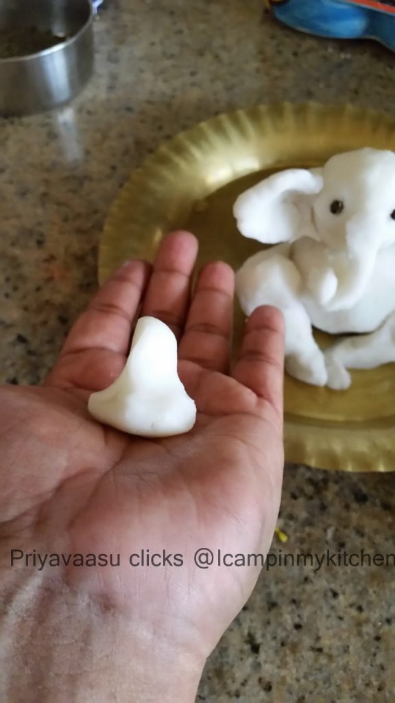 Ganesha idol  homemade 