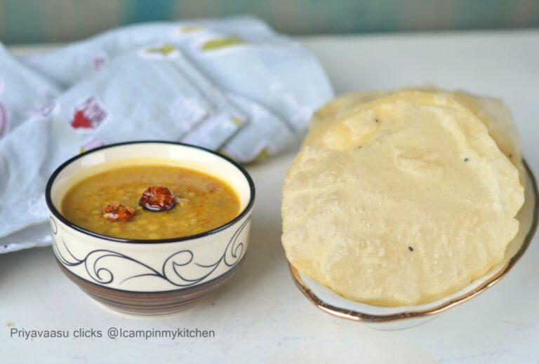 Luchi & Cholar Dal from Bangladesh/Bengali Breakfast Combo