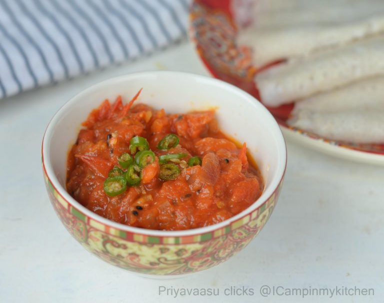 Tomato Khatta - Tomato Chutney