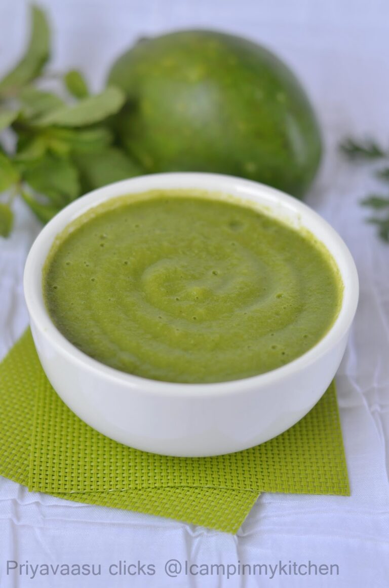 Kache aam ke chutney/Kairi Ke chutney/Green Mango Chutney - Condiment Recipe