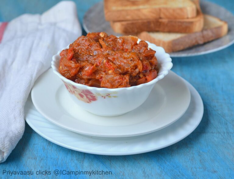 Romanian Zacusa- Vegetable Spread