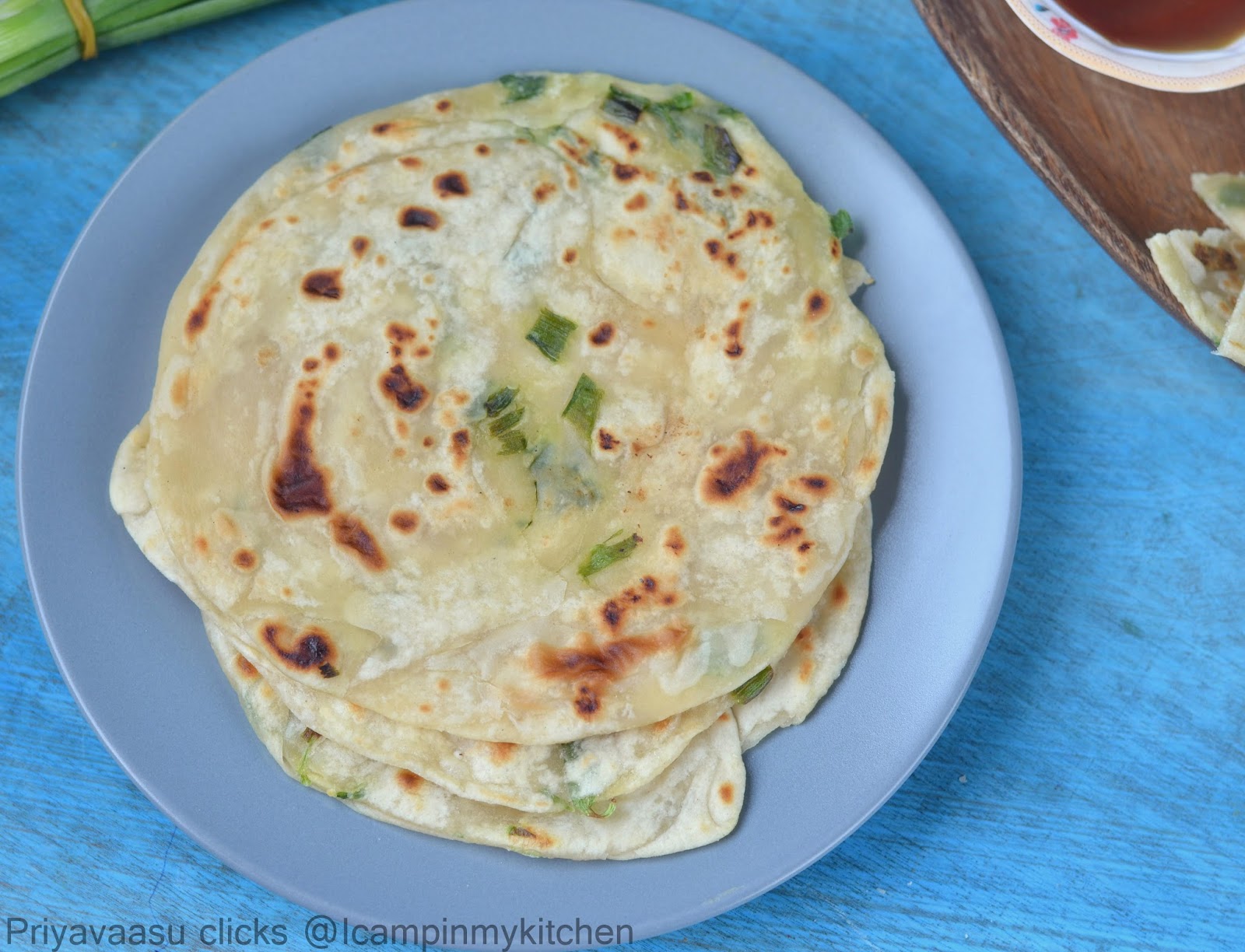 Chinese scallion pancakes