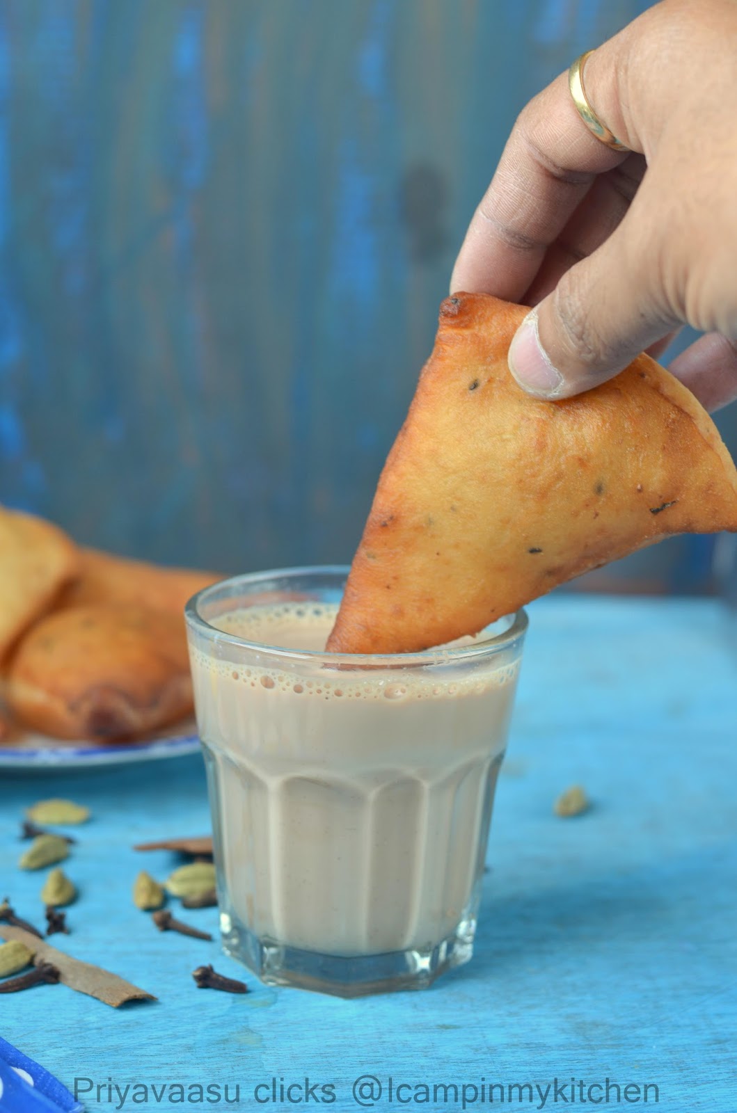 Yemeni Doughnut with chai 