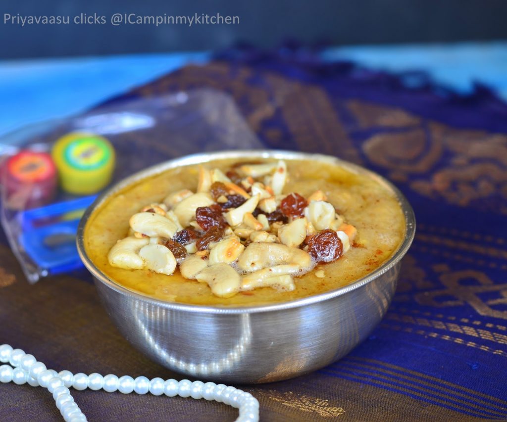 Samba wheat sweet pongal 