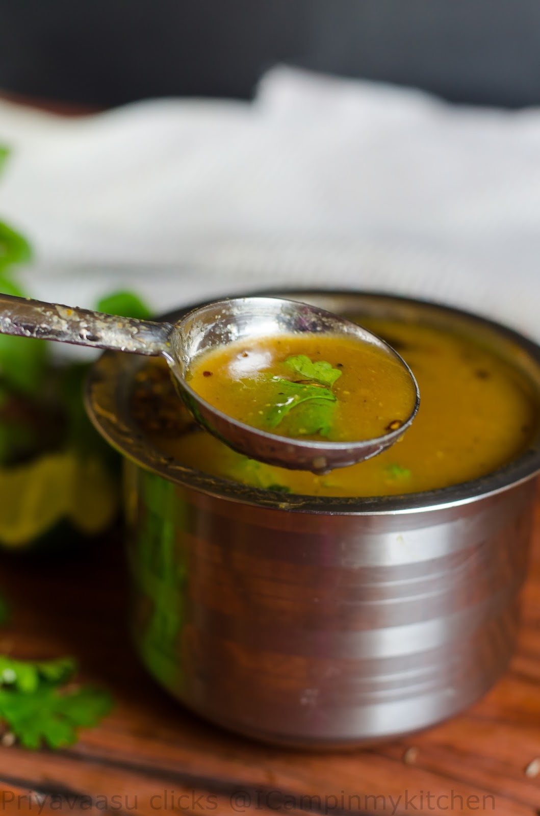 How to make tulasi rasam