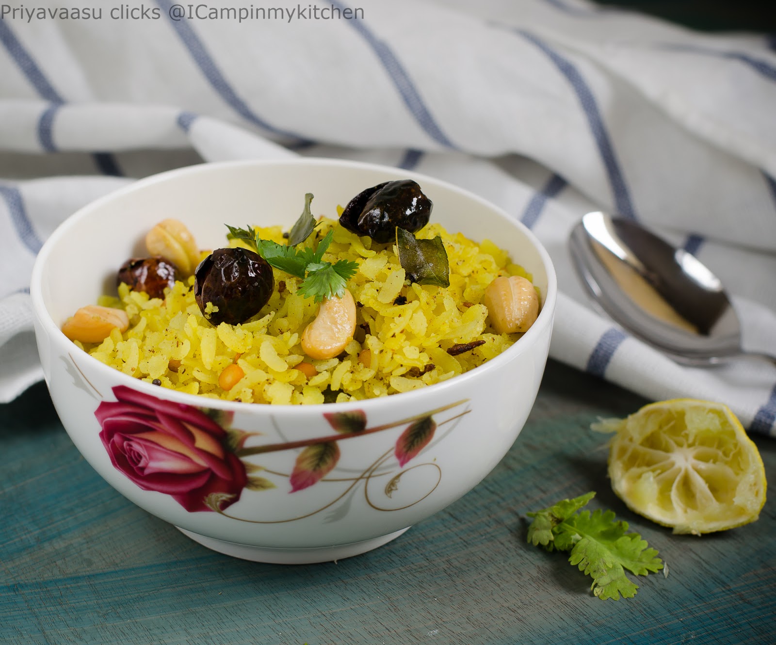 Tangy Lemon Aval in a bowl