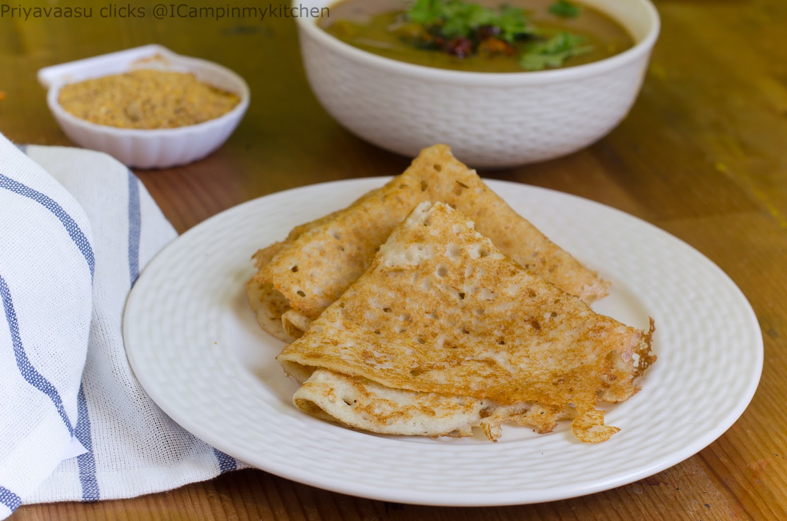 Easy south-indian breakfast methi seeds dosa