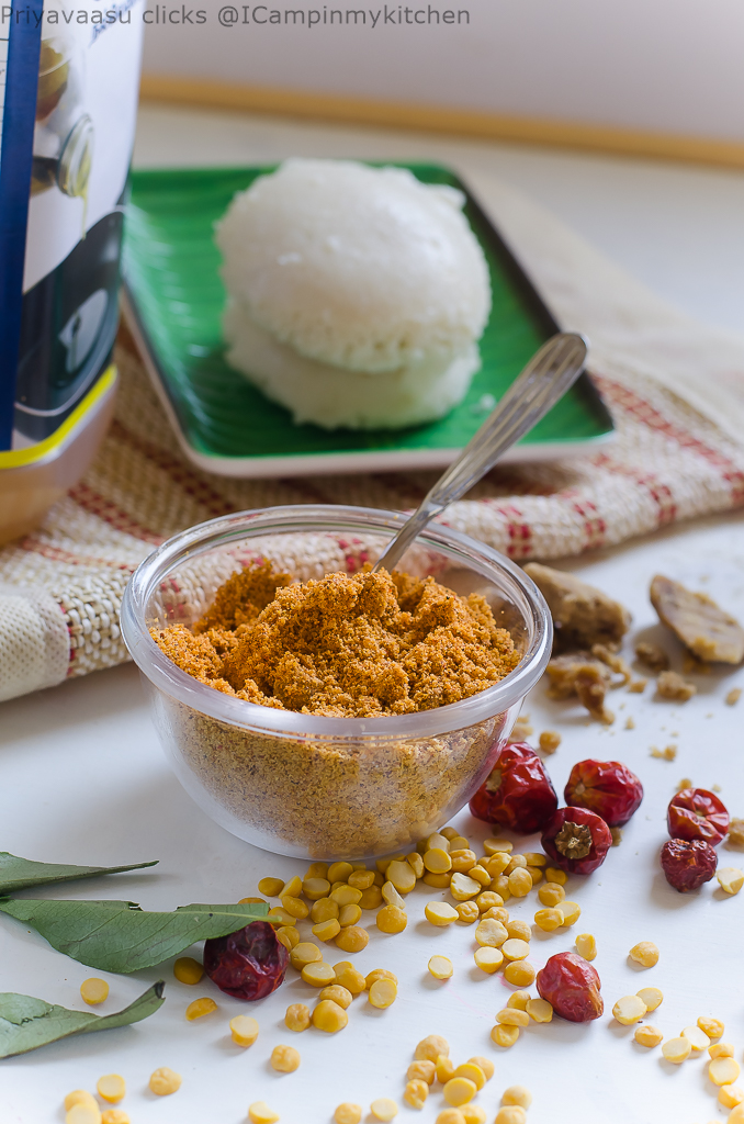 Mysore style chutney podi