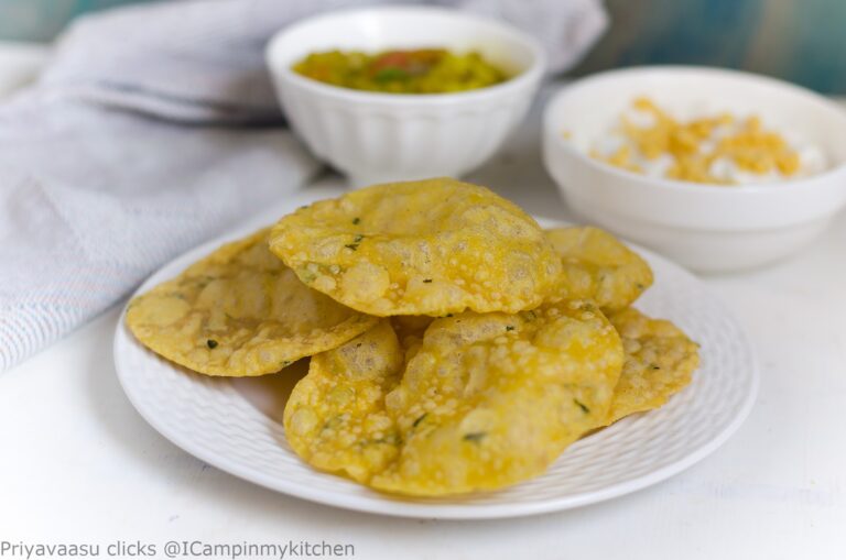Methi Poori with Aloo Hariyali and Boondi Raita
