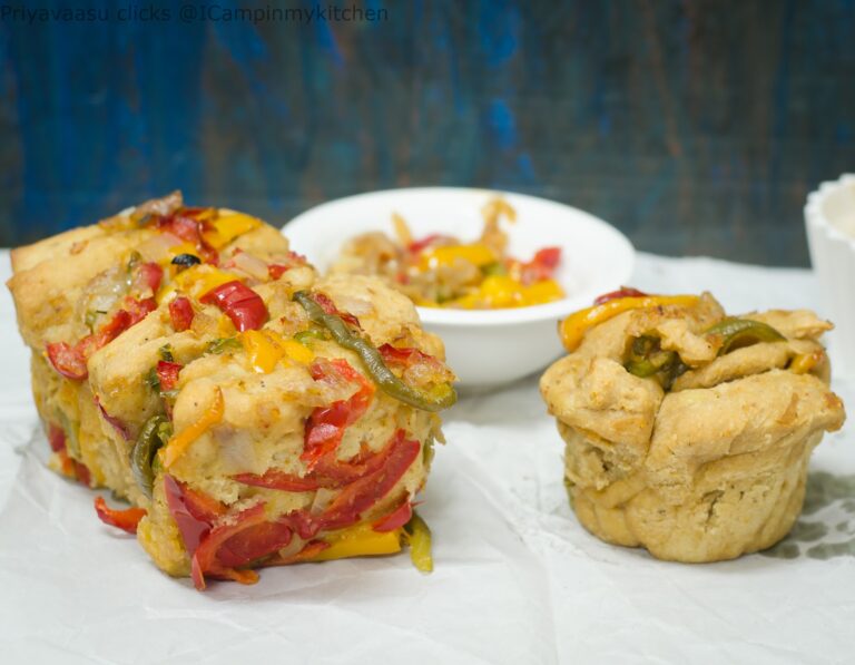 Mixed Peppers Pull Apart Bread