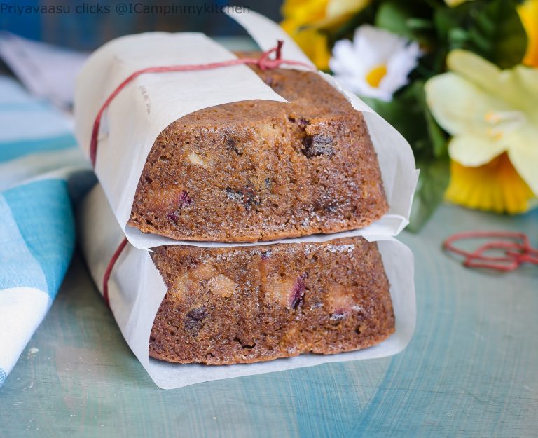 Plum & Peacan Bread - #BreadBakers