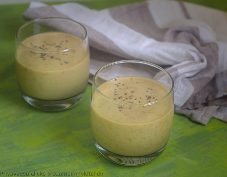 smoothie with fresh figs