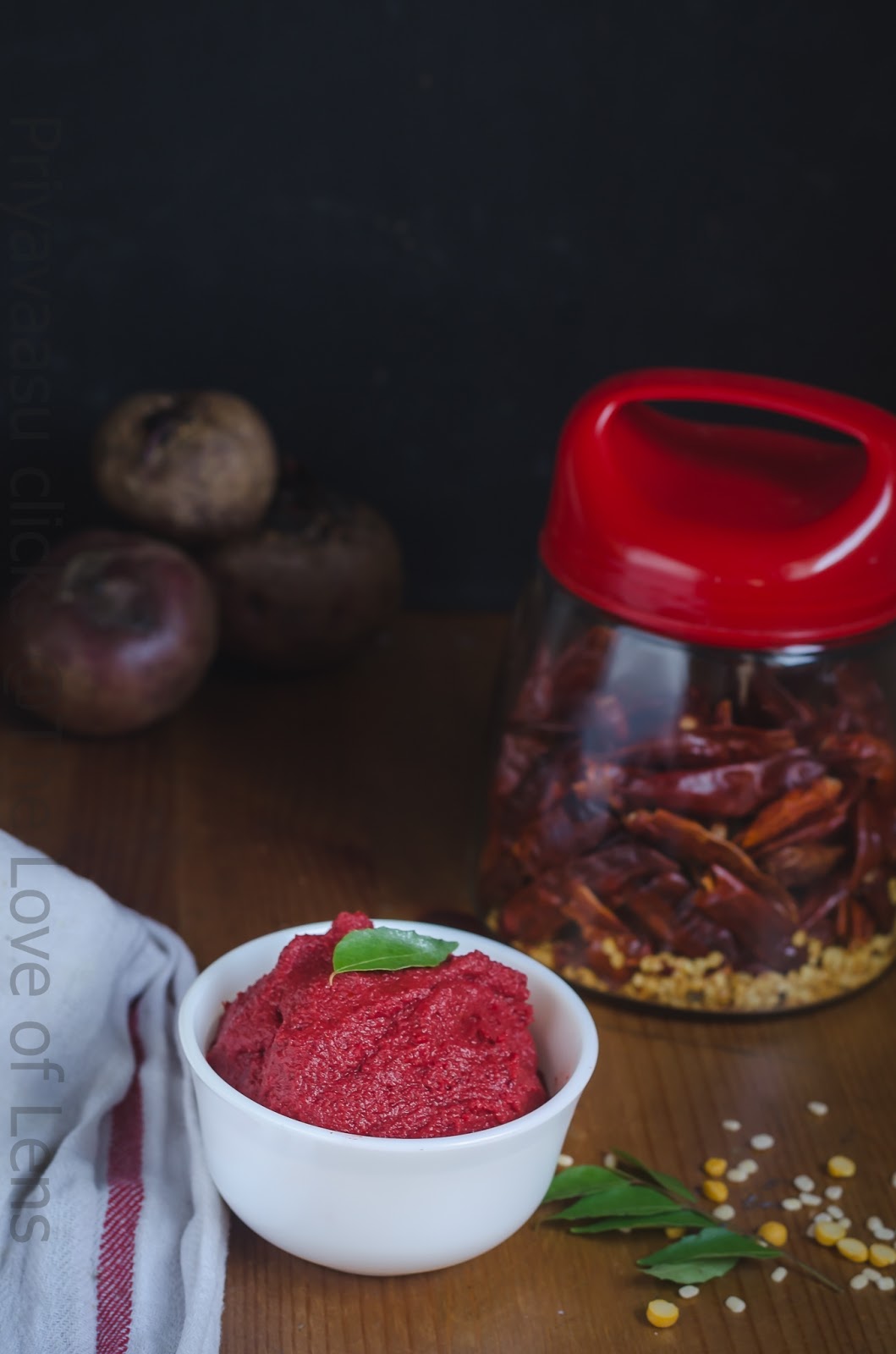 Let's learn to make beets thuvayal