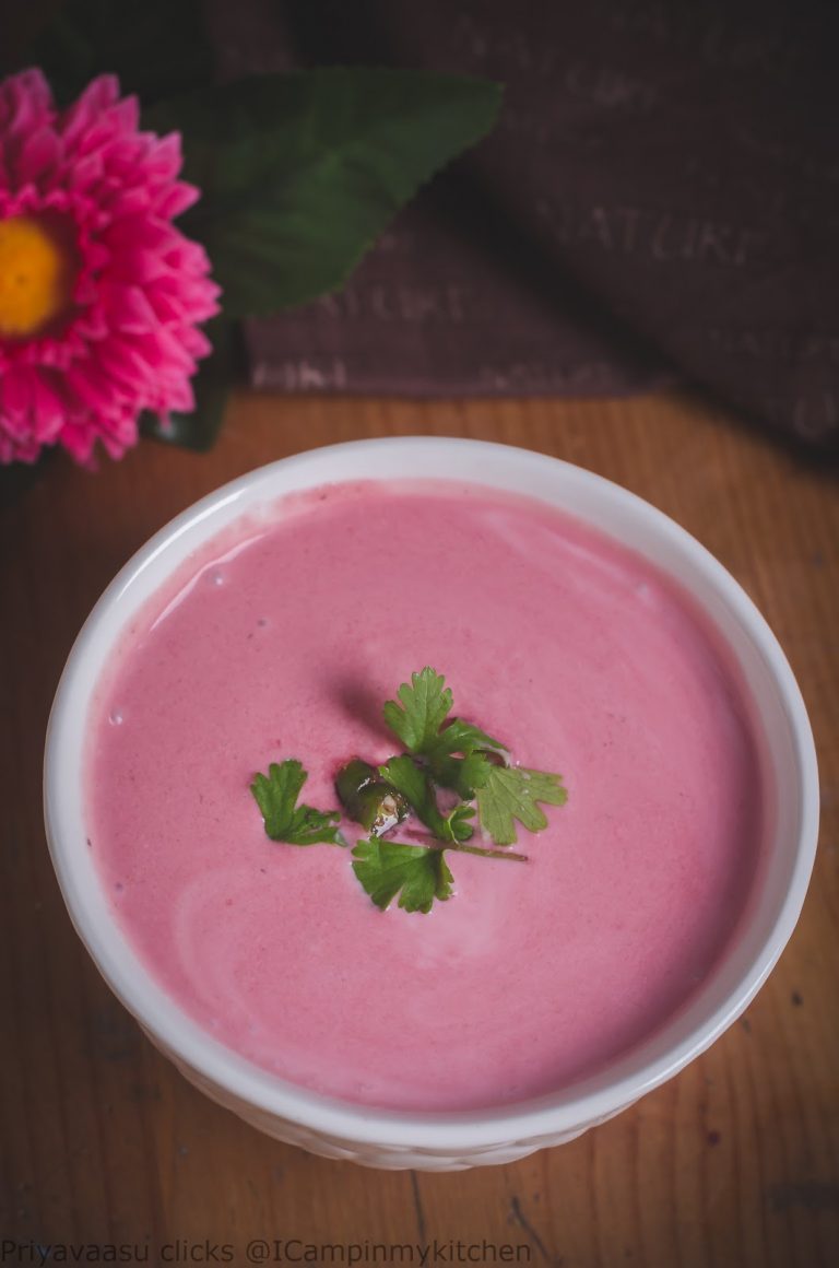 Beetroot Raita