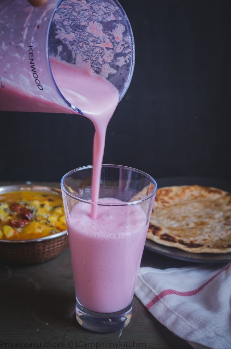 Beetroot Lassi/Beets Yogurt Smoothie