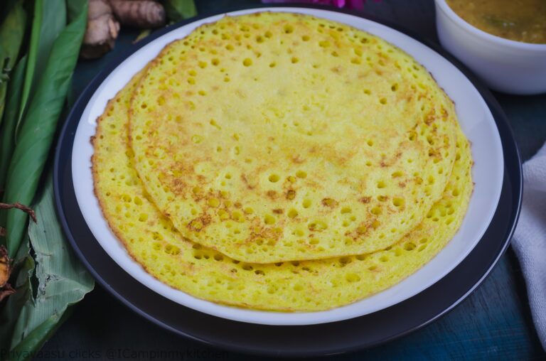 Manjal Dosai, Fresh Turmeric Dosai