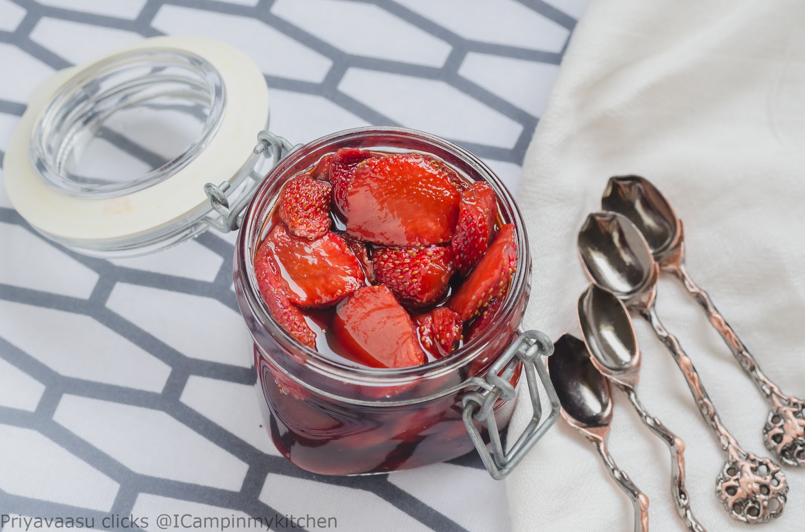 how to roast strawberries