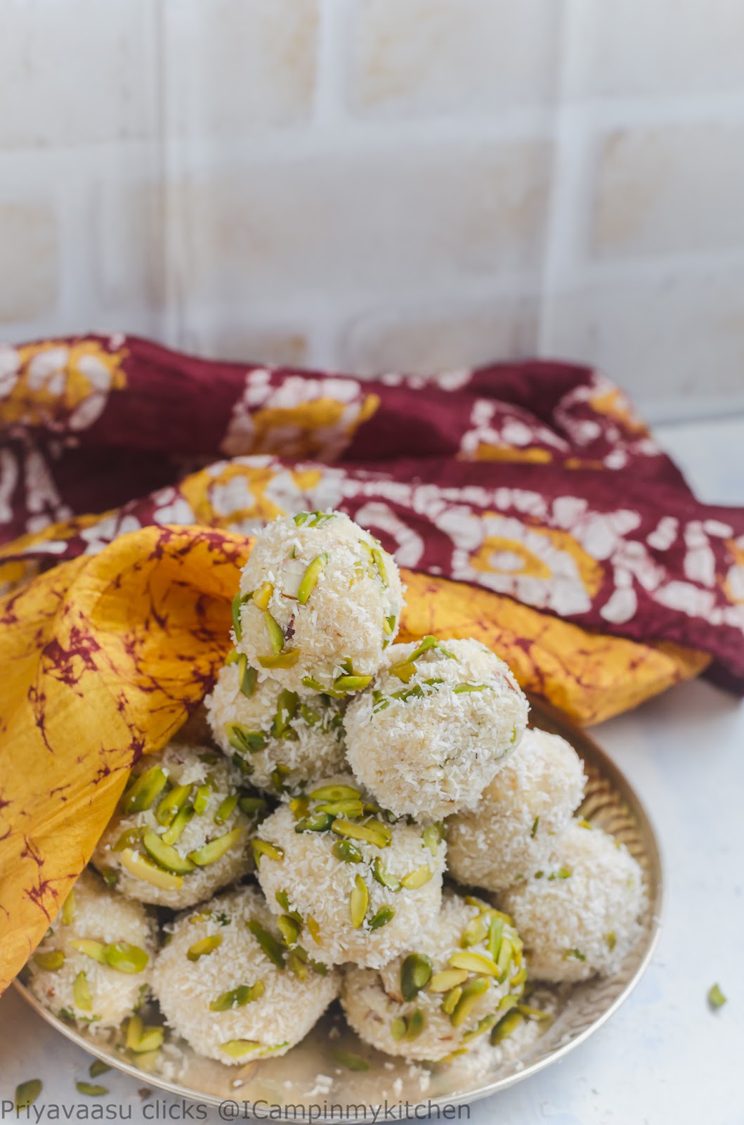 Mawa Gulab Ladoo