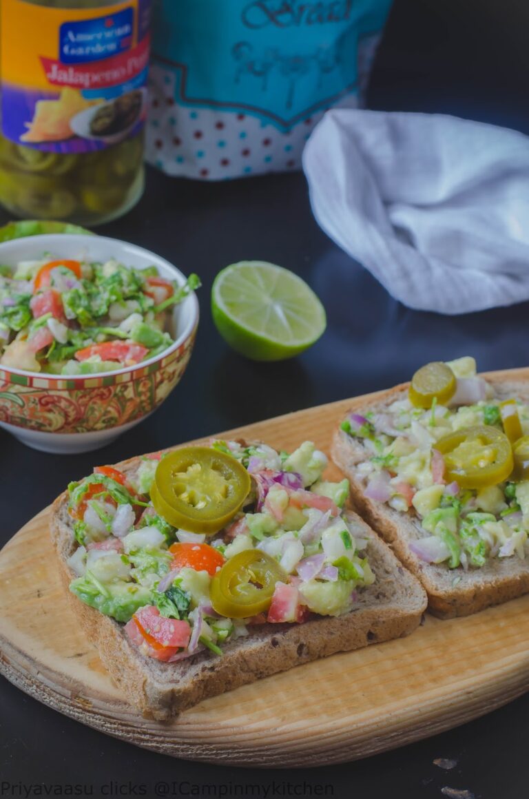 Avocado Toast - Guacamole Toast - Toast for Dinner