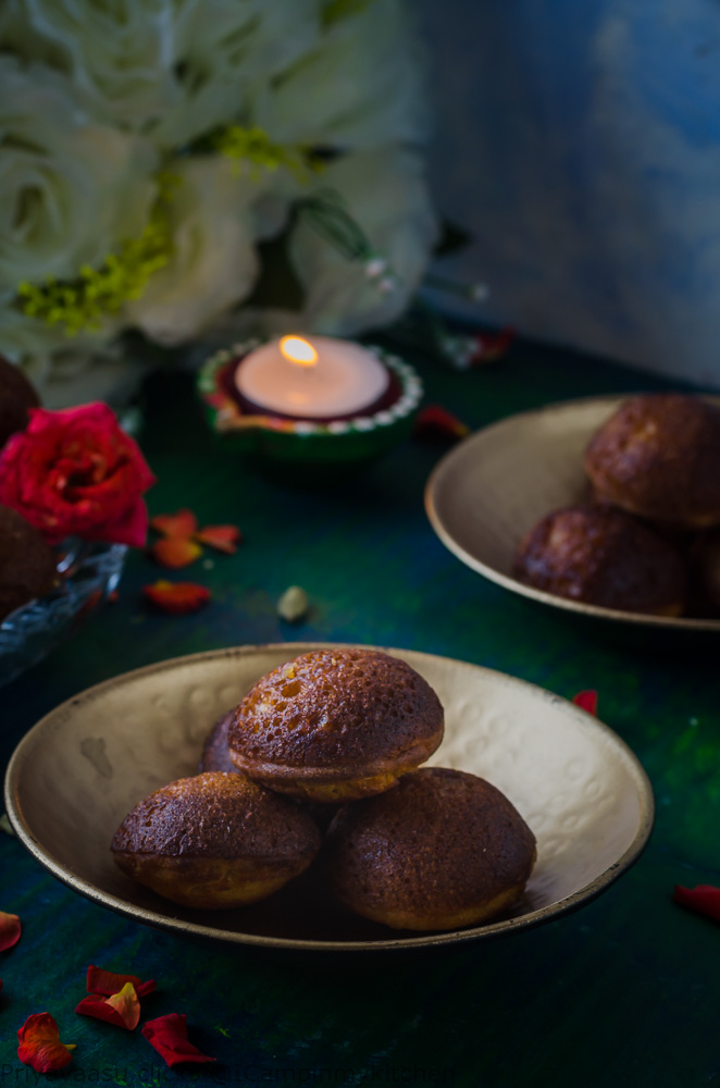 Sweet appams with jackfruit