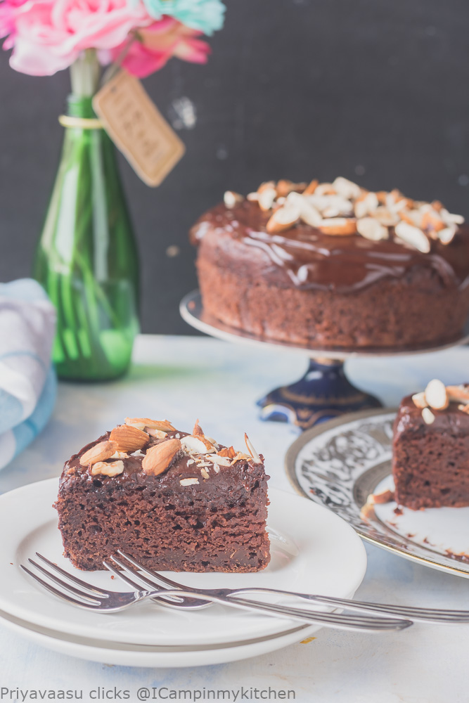 Sweet potato chocolate cake 