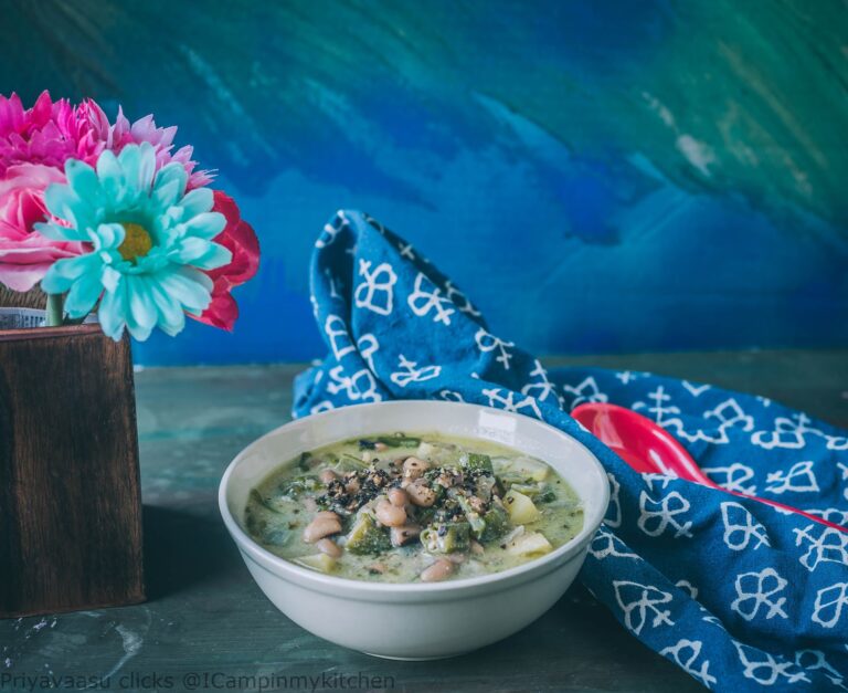 Sweet potato and okra soup