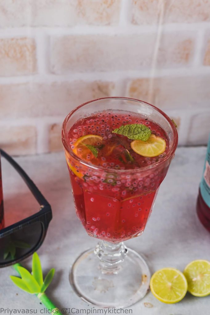 Rose lemonade