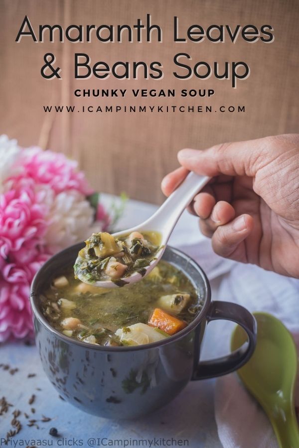 greens & beans soup pin