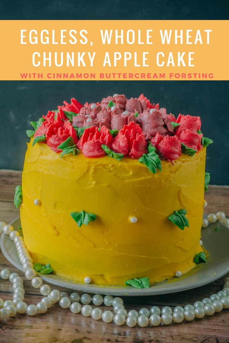 Chunky apple cake