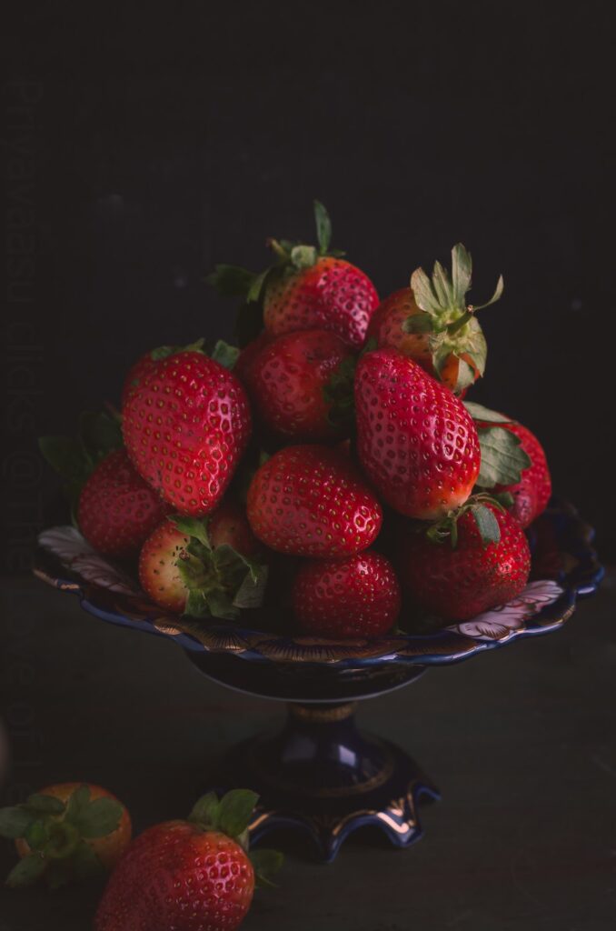 Fresh strawberries 