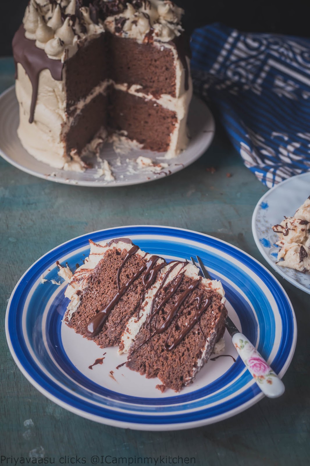 Soft and fluffy chocolate cake