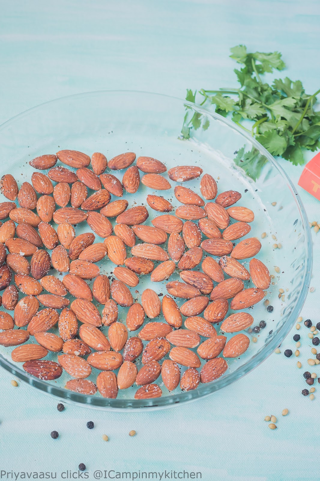 Easy homemade almond snack