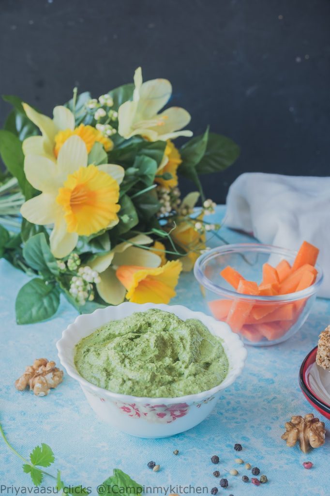Coriander pesto