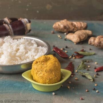 Turmeric & ginger thogayal